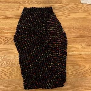 Black Infinity Scarf